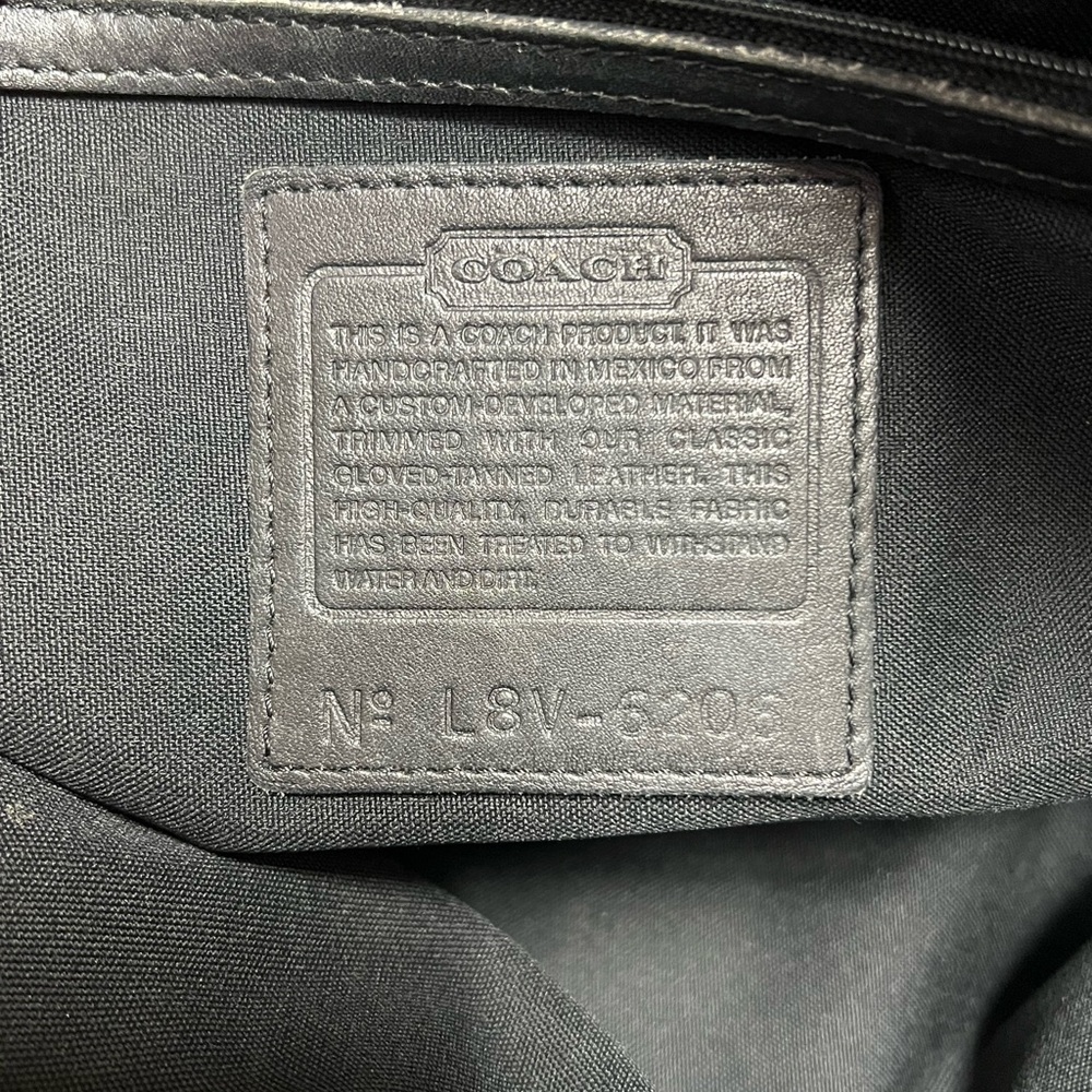 Vintage Coach Midnight Blue shoulder bag - Picture 5 of 9